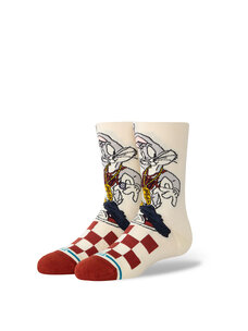 Stance Stance Kids Bugs Crew Socks | Vintage White
