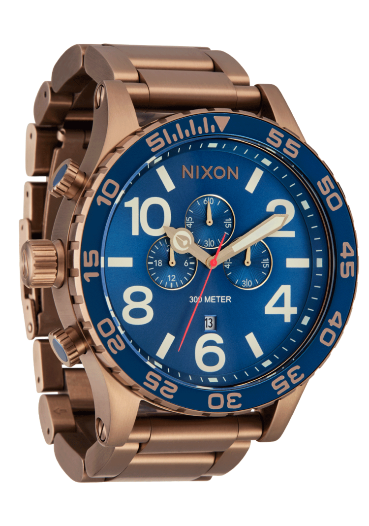 Nixon Nixon 5130 Chrono | Desert GoldArles Blue