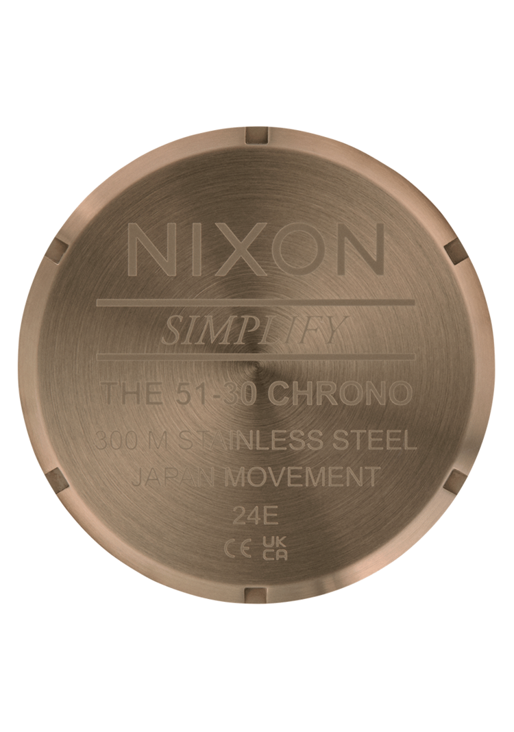 Nixon Nixon 5130 Chrono | Desert GoldArles Blue