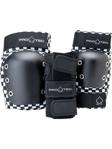 Protec Street Open Back Pads 3Pack Junior | Checker
