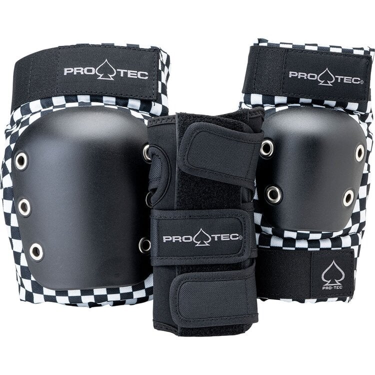Protec Street Open Back Pads 3Pack Junior | Checker