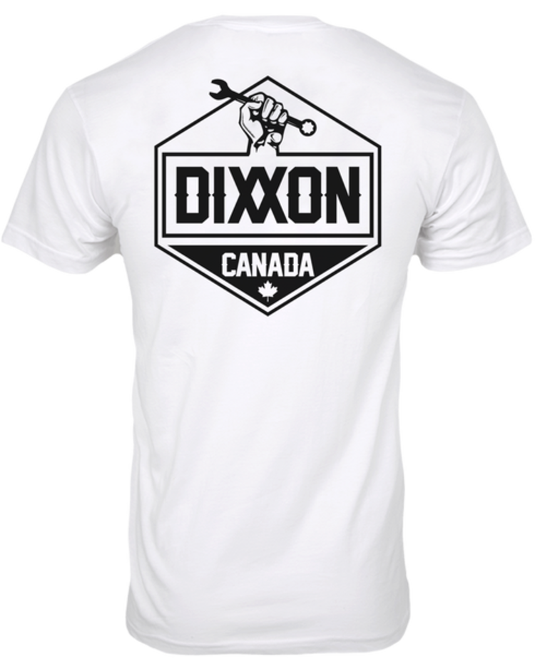 Dixxon Dixxon Working Class Canada Tee | White