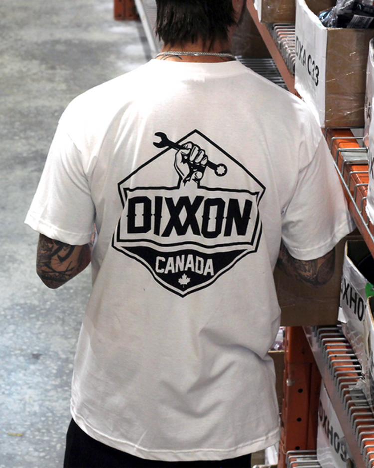 Dixxon Dixxon Working Class Canada Tee | White