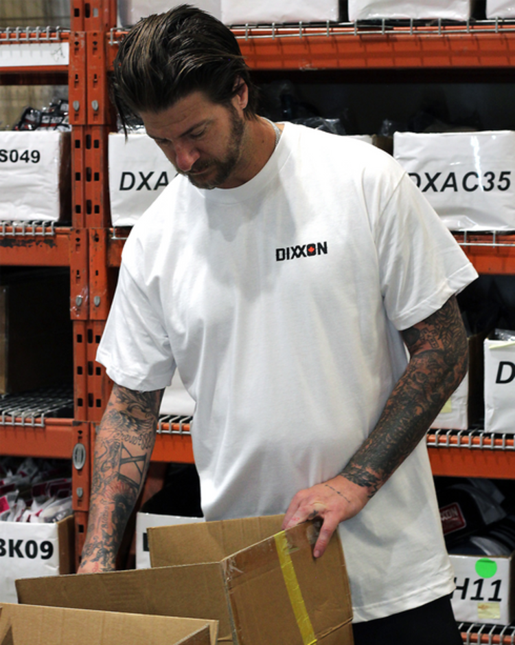 Dixxon Dixxon Working Class Canada Tee | White