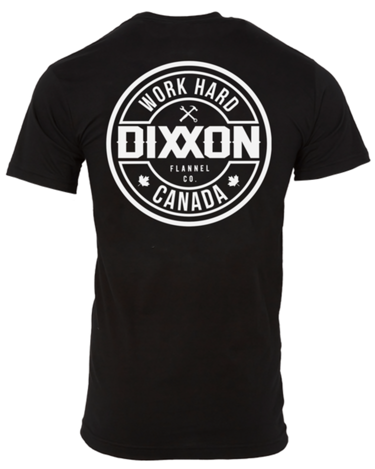 Dixxon Dixxon Corpo Canada Tee | Black