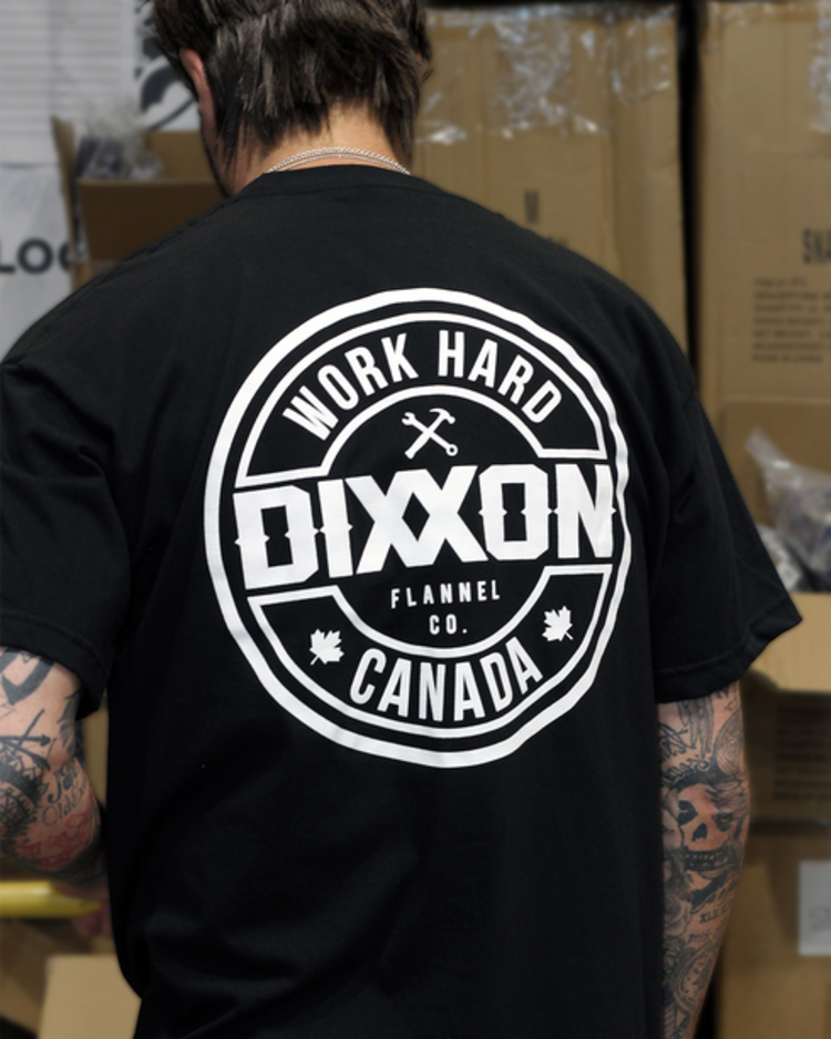 Dixxon Dixxon Corpo Canada Tee | Black