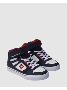 DC Pure High-Top EV | DC Navy/Ath Red
