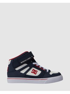 DC Pure High-Top EV | Navy/Ath Red