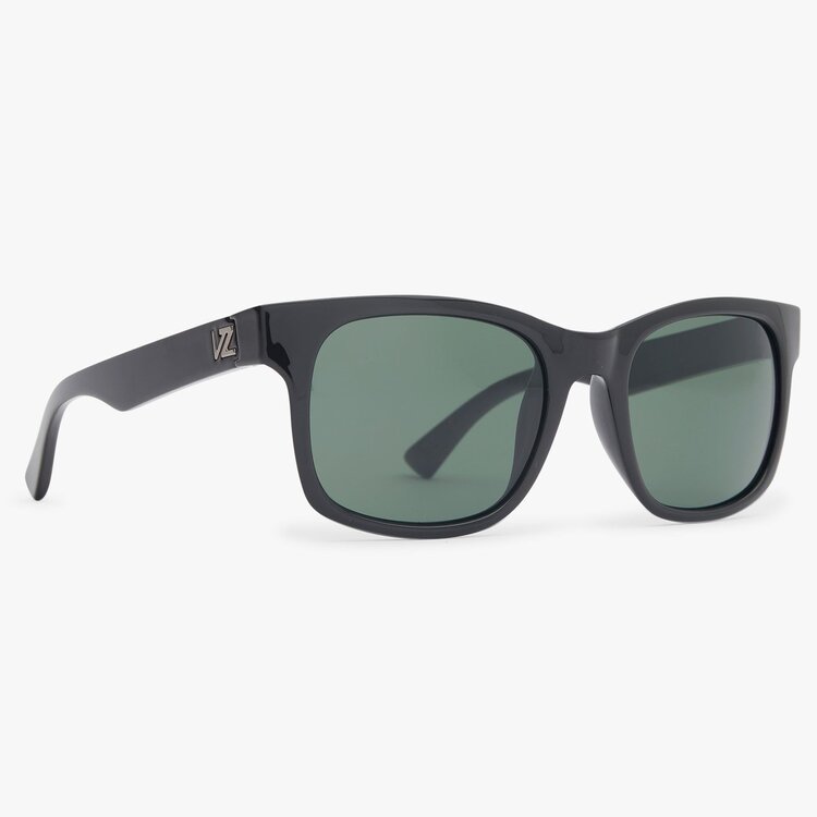 VonZipper Bayou | Black SatinWildlife Grey Polar