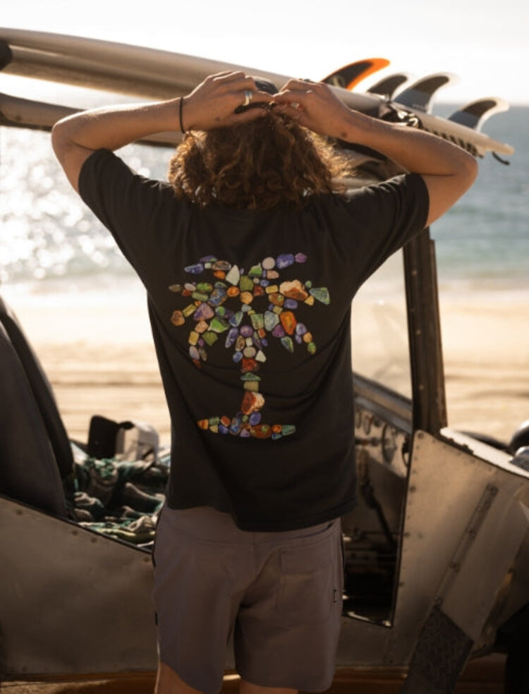 Roark Roark Opal Palm Premium Tee | Black