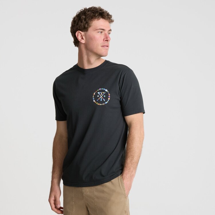 Roark Roark Opal Palm Premium Tee | Black