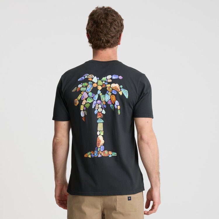 Roark Roark Opal Palm Premium Tee | Black