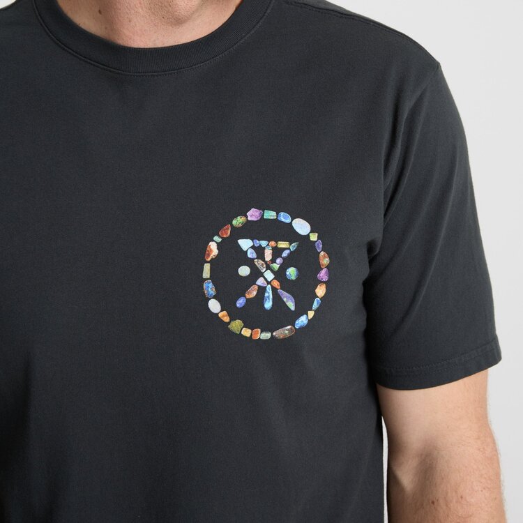 Roark Roark Opal Palm Premium Tee | Black