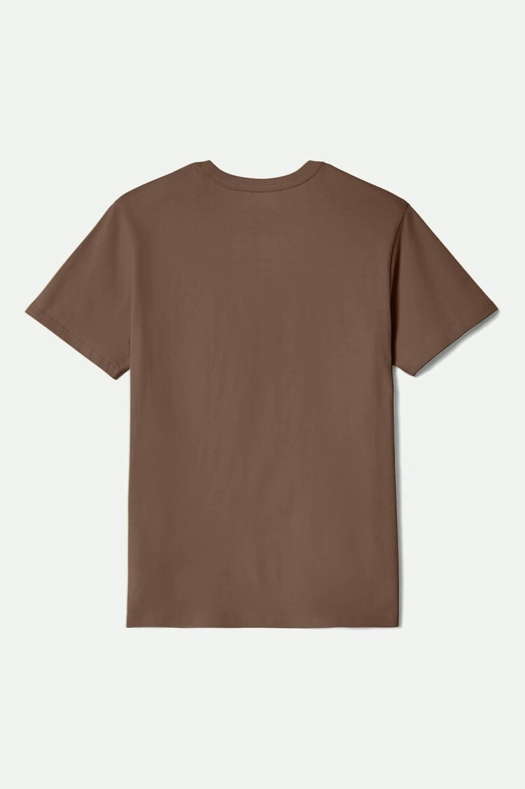 Brixton Rowdy SS Tailored TShirt | Pinecone Brown