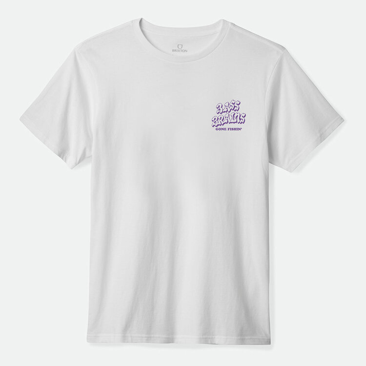 Brixton Bass Brains GF SS Tee | Sustained Grey