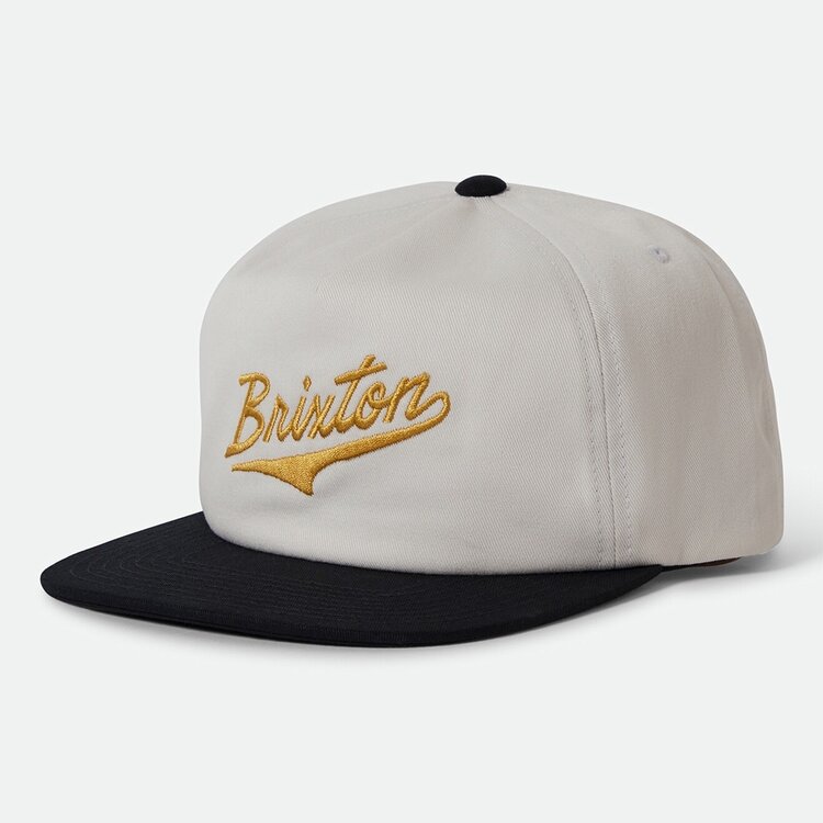 Brixton Brixton The League MP Snapback | BlackOff White