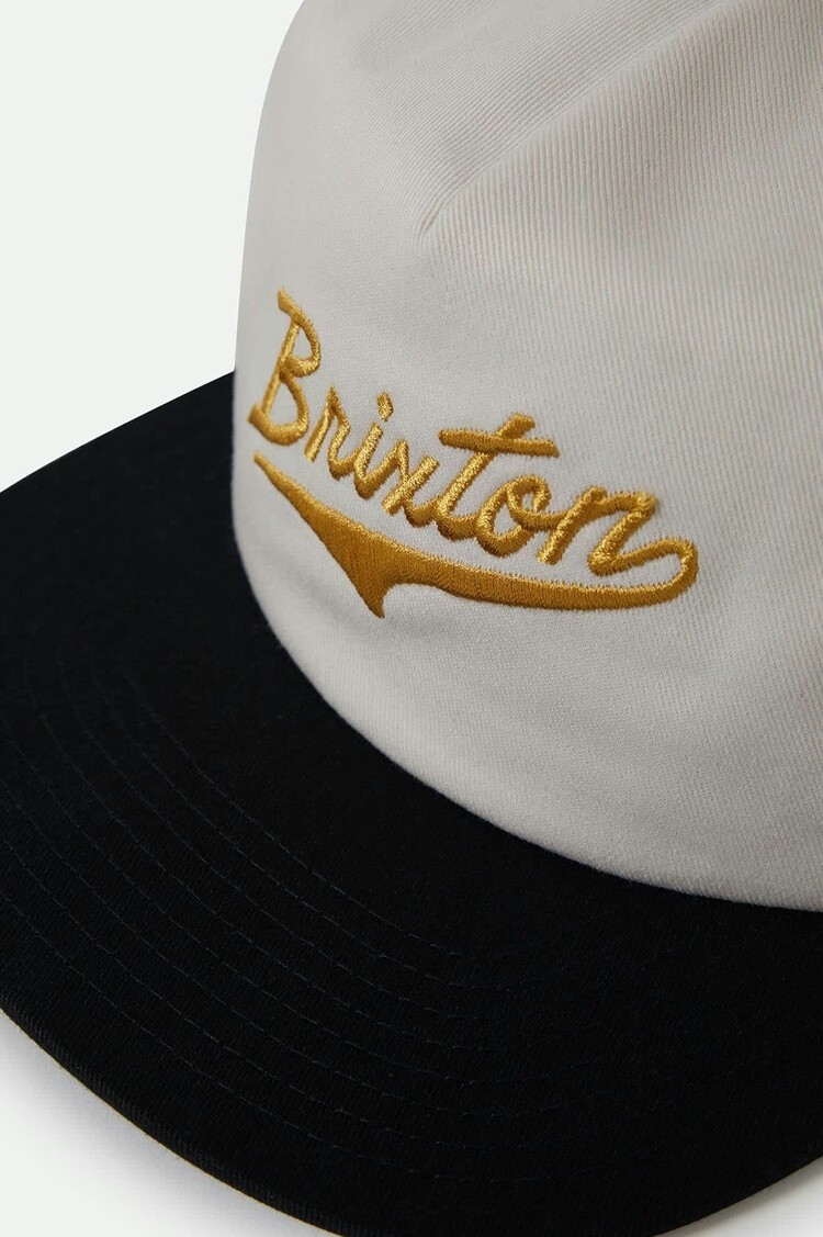 Brixton Brixton The League MP Snapback | BlackOff White