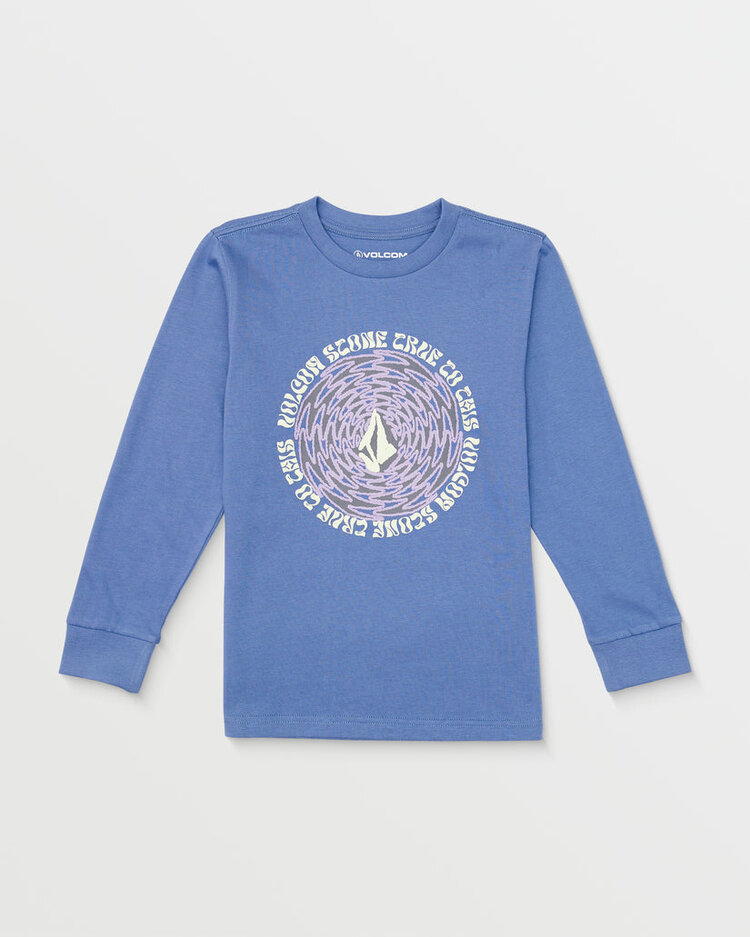 Volcom Volcom Big Boys Cylinders Long Sleeve Tee | Blueberry