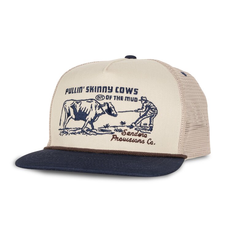 Sendero Provisions Co. Sendero Skinny Cows Hat | Cream/Navy
