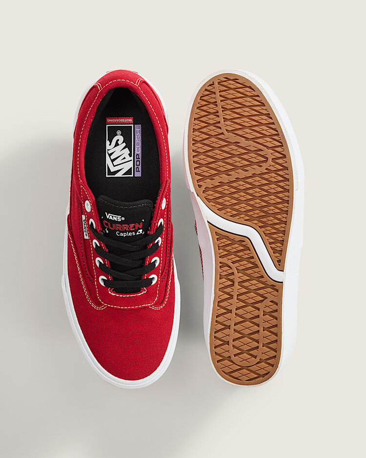 Vans Vans Skate Curren Caples | Red/White