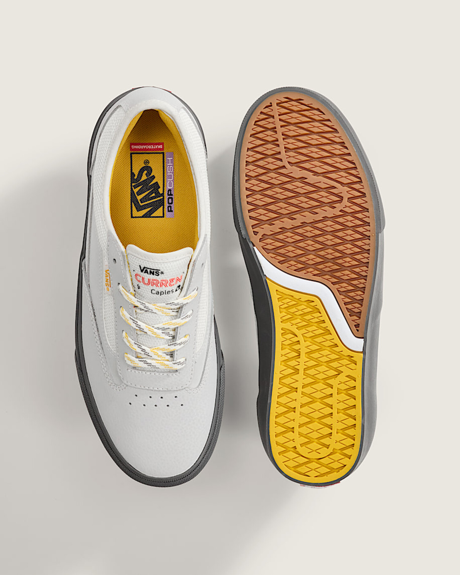 VANS SKATE CURREN CAPLES GREY - The Choice Shop