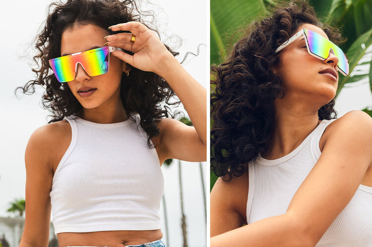 Heat Wave Clarity | White/Spectrum Polarized