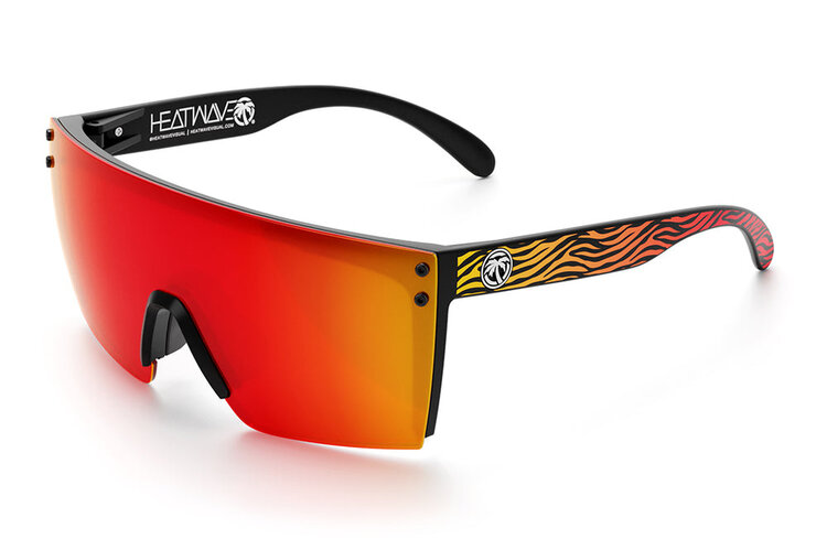 Heat Wave Lazer Face | Tiger / Fire Polarized
