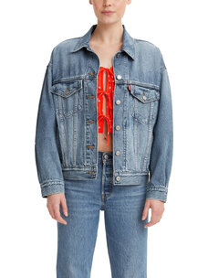 Levi's Levi's Levis 90S Trucker Turning Heads | Light Indigo  Worn In