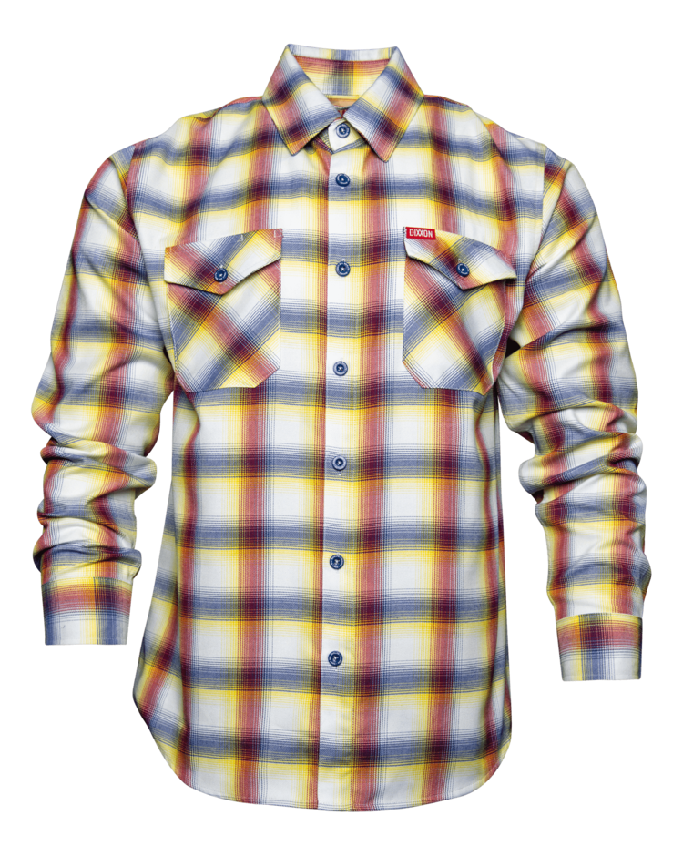 Dixxon Dixxon Outside The Lines Flannel | RedYellow