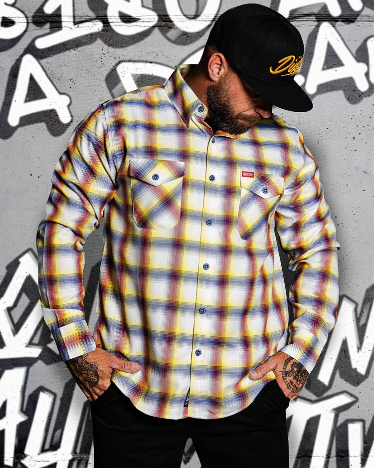 Dixxon Dixxon Outside The Lines Flannel | RedYellow