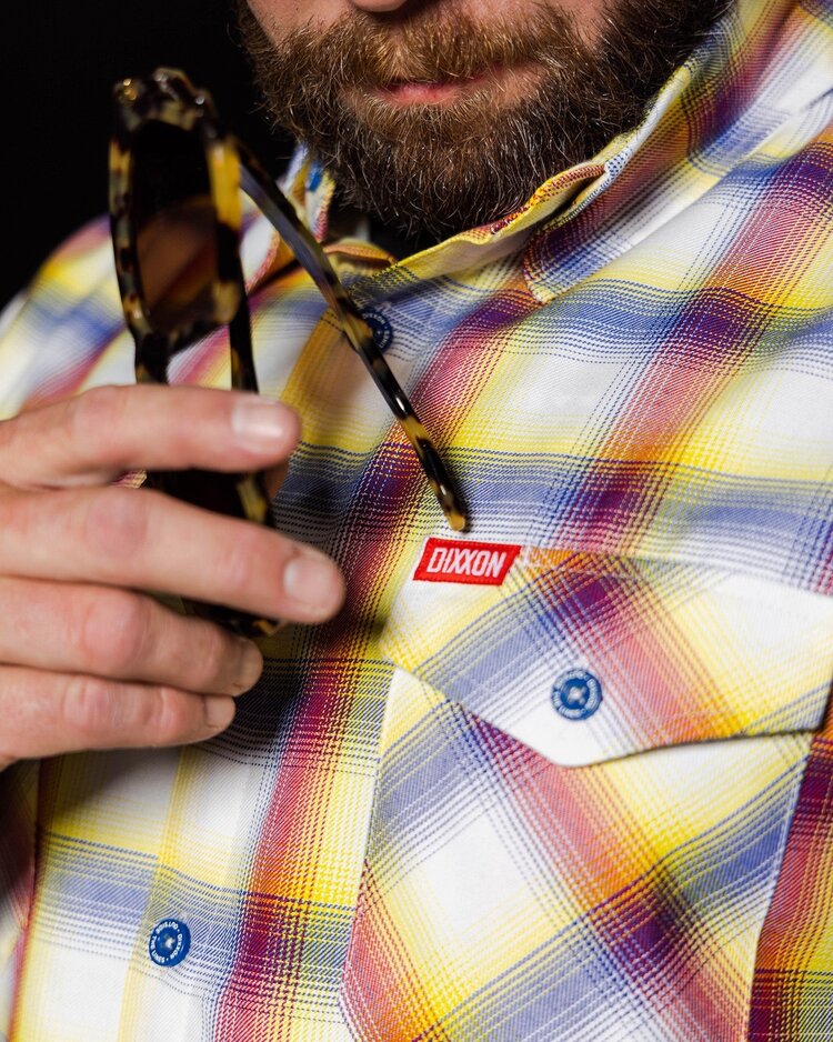 Dixxon Dixxon Outside The Lines Flannel | RedYellow