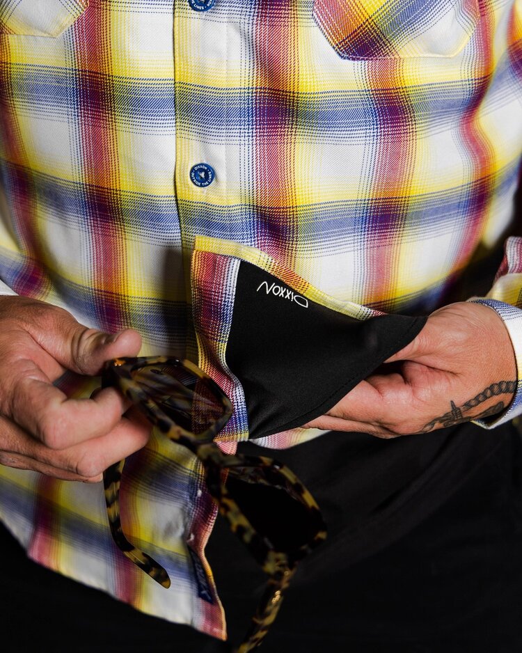 Dixxon Dixxon Outside The Lines Flannel | RedYellow