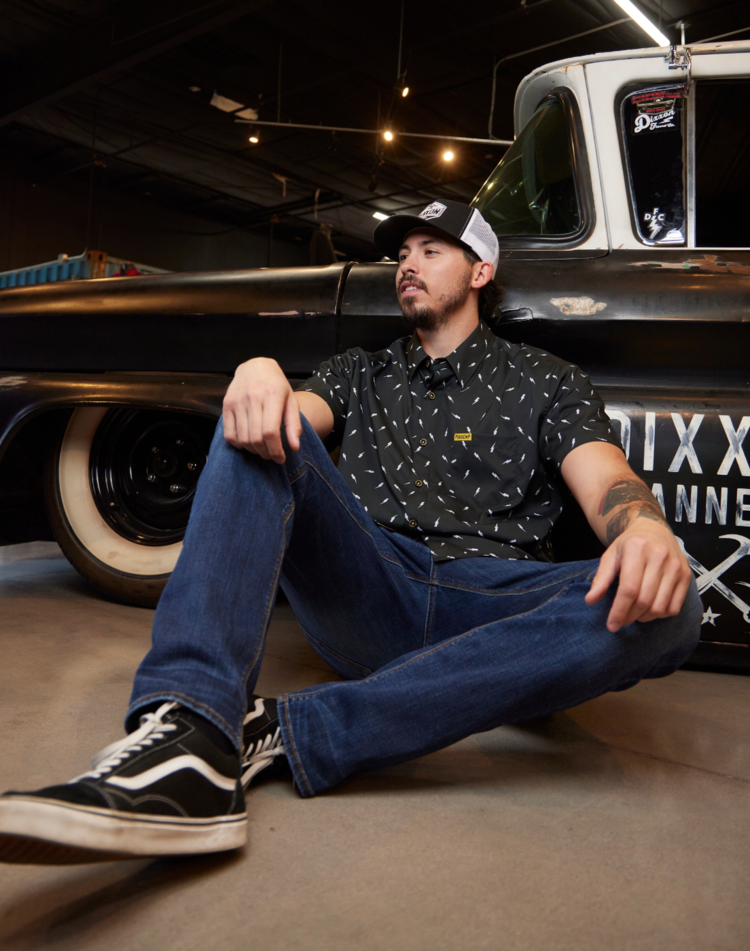 Dixxon Dixxon Bold Party Shirt | BlackGrey