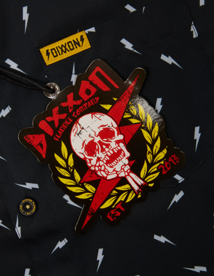 Dixxon Dixxon Bold Party Shirt | BlackGrey