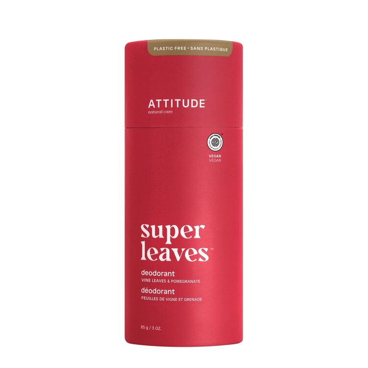 Attitude Attitude Super leaves Plastic Free Deodorant | 3 oz