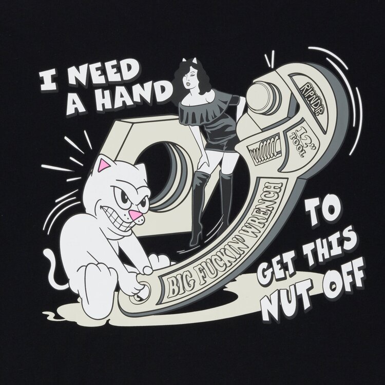 Ripndip Ripndip Nut Off Tee | Black