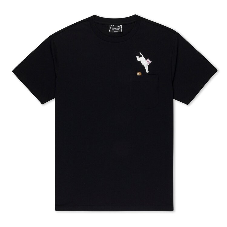 Ripndip Ripndip Jumpin In Pocket Tee | Black