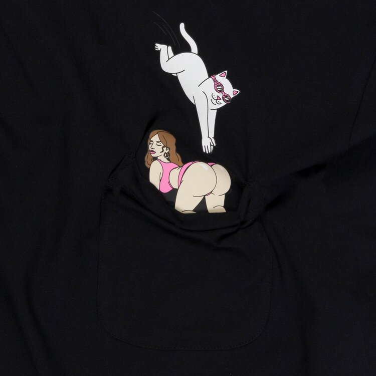 Ripndip Ripndip Jumpin In Pocket Tee | Black