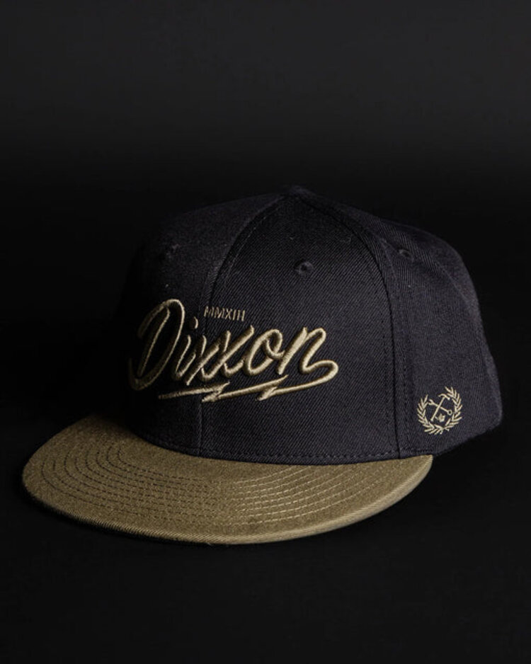 Dixxon Dixxon Lightning Script Snapback | OD GreenBlack