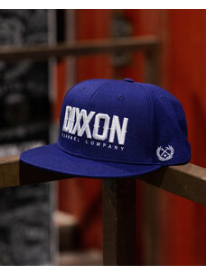 Dixxon Dixxon White Logotype Snapback | Blue