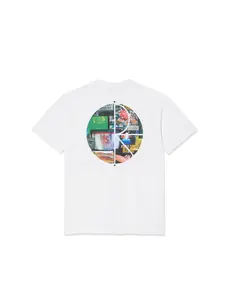 Polar Polar Fill Logo Ourselves Collage Tee | White