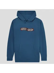 Pass~Port Pass~Port Red Flag Hoodie | Harbour Blue