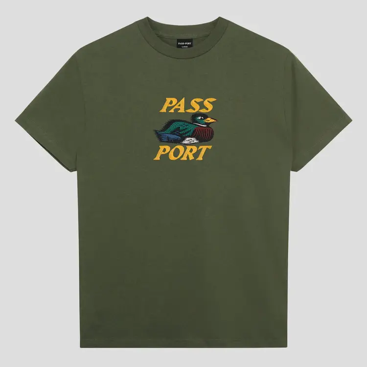 Pass~Port Pass~Port Fast Duck Tee | Olive