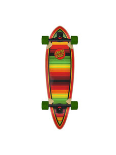 Santa Cruz Santa Cruz Serape Dot Pintail Cruzer Longboard | 9.2x33