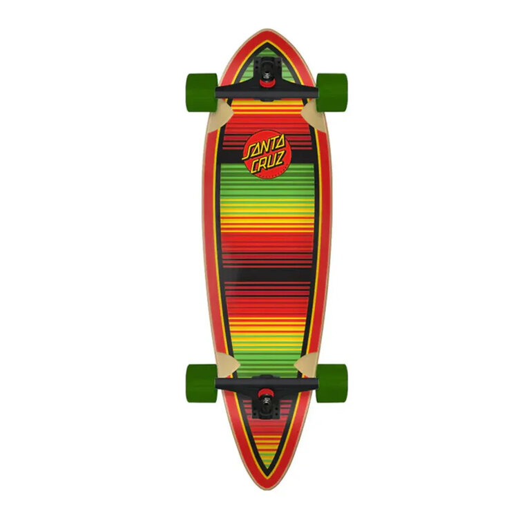 Santa Cruz Santa Cruz Serape Dot Pintail Cruzer Longboard | 9.2x33