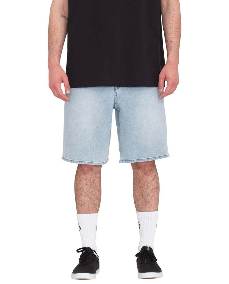 Volcom Billow Denim Short | Desert Dirt Indigo