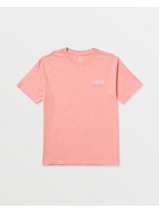 Volcom Groovin Short Sleeve Tee | Peach Fuzz