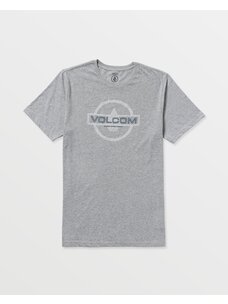 Volcom Line Service Short Sleeve Tee | Heather Grey