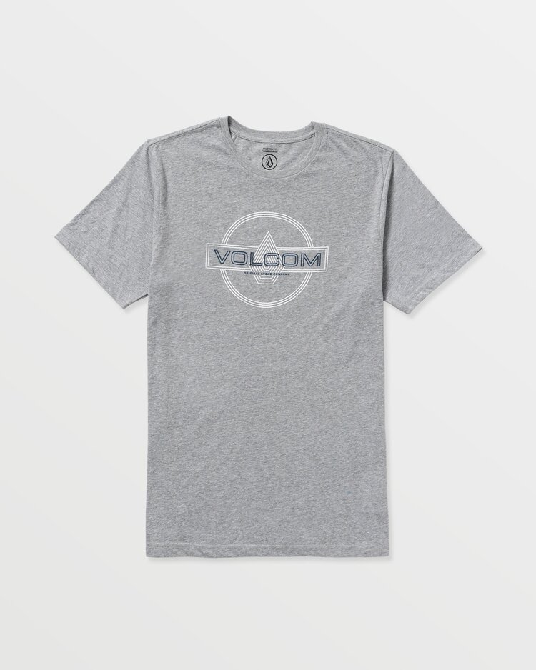 Volcom Line Service Short Sleeve Tee | Heather Grey