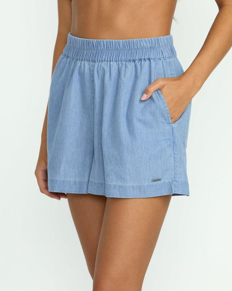 Volcom Lived In Track Short | Chambray